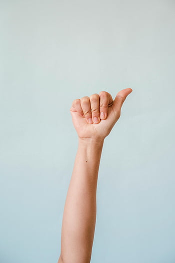 pouces vers le haut, main droite, fermer, fond bleu clair, geste positif, geste de la main, panneau d'approbation, main humaine, fond bleu, Photographie des gestes, panneau de pouce