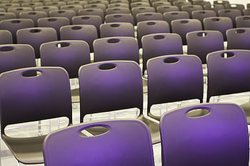 empty, chairs, chair, hall, assembly, rows, auditorium, lecture