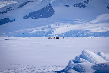 montanha, neve, viagem, gelo, caminhada, pessoas, panorama, cenário, natureza, cruzeiro, antártico