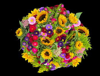 emotions, flower, beautiful Flowers, plant, bunch Of Flowers, thank You, flower Background, greeting Card, love, valentine's Day, sunflower