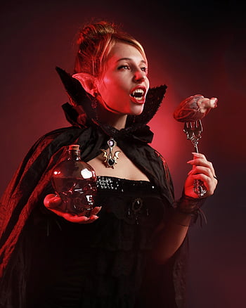 vampire, dracula, fangs, a Heart, food, halloween, heartthrob, breakfast, cosplay, predator, fantasy