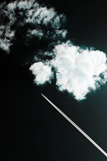 white cloudy sky, airplane contrail, clear sky, scattered clouds, aerial view, sky photography, atmospheric conditions, aviation, cloud formations, nature, landscape