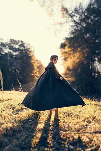 woman, meadow, sunset, field, twilight, nature, forest, women, female, wood, child