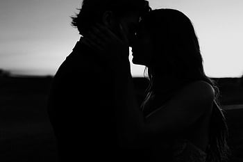 silhouette of couple kissing, romantic silhouette, couple kissing, twilight, love and intimacy, romantic couple, romantic scene, romantic moment, romantic kiss, romantic photography, romantic couple silhouette