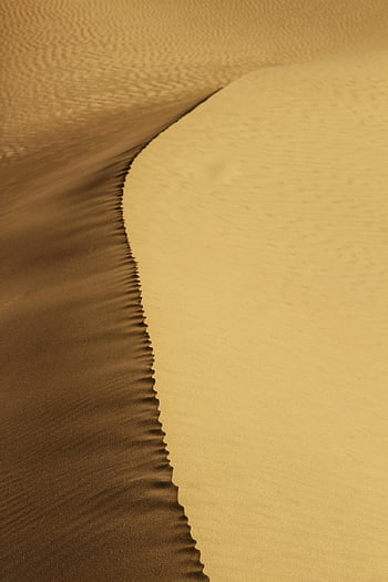 desert, sand, line, minimal, shadow, iran, kashan, travel, nature, landscape