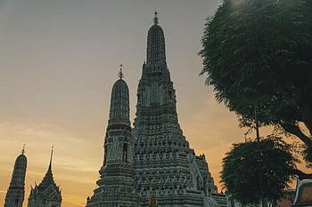 temple, bangkok, buddha, asia, buddhism, palace, gold, old, figure, religion, nature