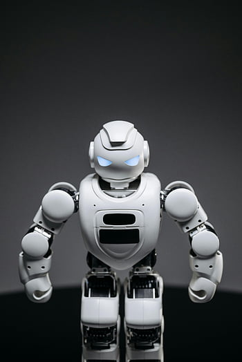 futuristic robot, high-tech humanoid, grayscale photo, innovative design, advanced technology, robotic figure, modern robotics, artificial intelligence, sci-fi robot, futuristic technology, humanoid robot