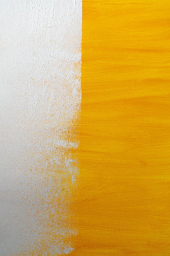 Aquarelle malba, bílá a žlutá, abstraktní textura, Směs barvy, plátno umění, žlutá barva, bílá barva, kontrastní umění, abstraktní malba, moderní umění, Minimalistické umění