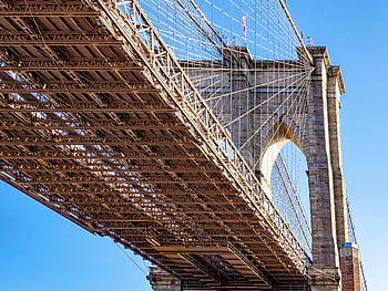 Etats-Unis, Amérique, pont, le pont de Brooklyn, New York, Manhattan