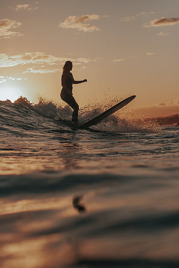 flicka, surfa, vågor, surfare, kvinna, kvinnlig surfare, natur, telefon tapeter, surfing, surfingbräda, hav