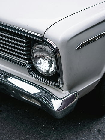 světlomet vozidla, Klasické vintage auto, chromové nárazníky, Detaily světlometů, detail, Historické auto, Chromové detaily, přední auto, automobilového designu, Autodíly, klasické auto