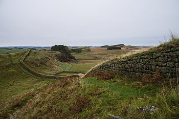 Hadrianova zeď, římský, zeď, architektura, historický, kámen, starý, Římané, limety, příběh, budova