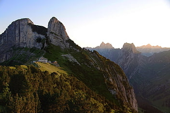 švýcarsko, hory, vysokohorský, Alpy, alpstein, západ slunce, večer, Skála, Příroda, staubern