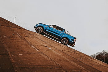 ford, ranger, car, car Wallpapers, pickup, offroad, climbing, to Enter, auto, exposure, tires