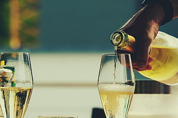 drinks, sparkling Wine, alcohol, celebrate, mood, glass, bottle, beverage, party