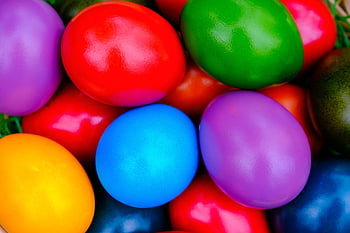بيض عيد الفصح،  رسم،  متعدد الألوان،  بيض،  مطبوخ،  وجبة،  طعام،  يصبغ،  أحمر،  أخضر،  الأصفر