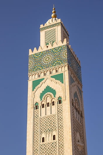 hassan Ii Mosque, casablanca, morocco, mosque, islam, religion, minaret, moorish Architecture