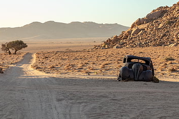 automobil, šrot, namibie, Afrika, poušť, sahara, Příroda, písek, safari, suchý, národní park