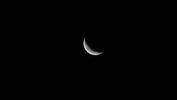 Mond, Halbmond, Astronomie, Satellit, Nacht-, Krater, Mondlicht