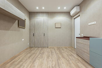 camera spaziosa, guardaroba moderno, interno minimalista, pavimenti in legno, illuminazione sottile, stanza vuota, design contemporaneo, interior design, arredamento moderno, Home decor, interni spaziosi