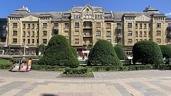 Löffler -paleis, timisoara, historisch gebouw, winkelgebied, Vier niveaus, familiehuis, Leopold löffler, architectueel ontwerp, groen, Stedelijk landschap, 1912-1913 Constructie
