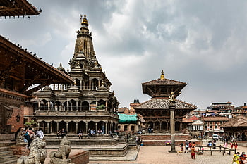 patan durbar square, světového dědictví UNESCO, Nepál, Ohromující architektura, historické místo, kulturní památka, starobylé chrámy, Tradiční budovy, turistická atrakce, údolí kathmandu