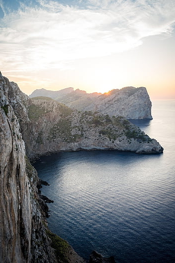 acantilados, rocas, costa, mar, Islas Baleares, mallorca, naturaleza, formentor, viaje, España, verano