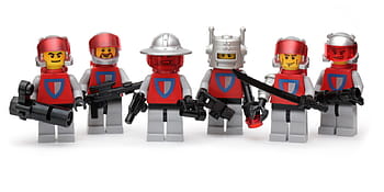 Lego, minifigures, Castletron, classic castle, space, trooper, officer, communications specialist, martial arts expert, 1978 torsos, Canon 100mm