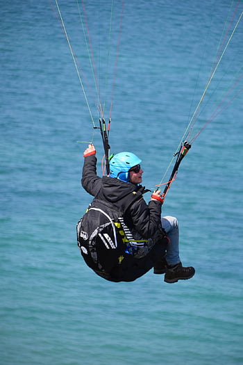 paragliding, free Flight, lines, piloting, paraglider, fly Over The Sea, weather, wind, thermal, hobbies, relaxation