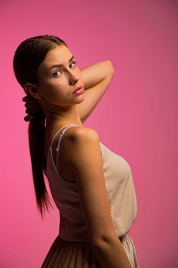 žena, Modelka, móda, styl, stylová žena, Mladá žena, ženský, ženského modelu, modelování, póza, představují