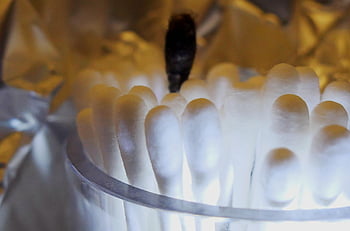 bastoncini per le orecchie, ovatta, plastica, rifiuti di plastica, batuffolo di cotone, pulizia, medicina, bagno, Salute, puro, igienico