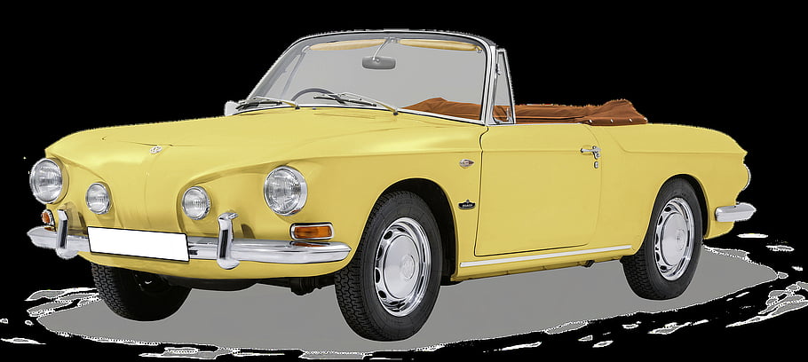karmann ghia, tapety na plochu, Typ 14, 1500 cm3, 45 HP, izolovaný, a barevné, automobil, provoz, retro, kabriolet