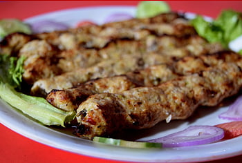 kabab, φαγητό, ψηνω στα καρβουνα, δείπνο, κοτόπουλο, γεύμα, μπριζόλα, καφέ κοτόπουλο, Καφέ δείπνο