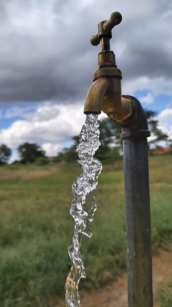 tap, running Water, faucet, flow, nature, flowing, liquid, pipe, water, metal, clean Water