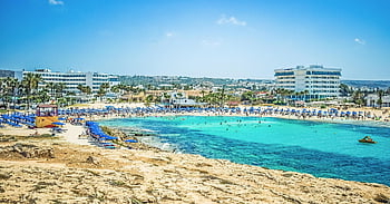 plaża, morze, Ośrodek wczasowy, Natura, wakacje, lato, turystyka, przeznaczenie, ayia napa, Cypr