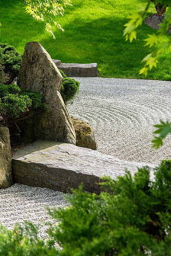 zen Garden, nature, stones, landscape, plants, rocks, garden, park, japan