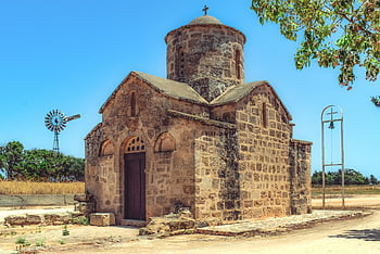 Kypr, frenaros, ayios andronikos, kostel, ortodoxní, středověký, náboženství, architektura, památník, dědictví