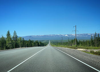 rural, route, paysage, destination, Voyage, conduite, chaussée, asphalte, terrain, la nature, en plein air