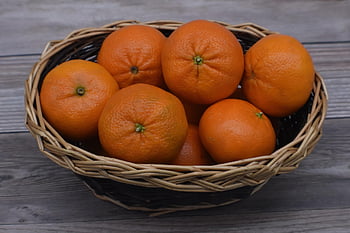 pomeranče, ovoce, mandarinky, čerstvé pomeranče, čerstvé ovoce, citrusové plody, košík, zdravý, vyrobit, vitamín C, jídlo