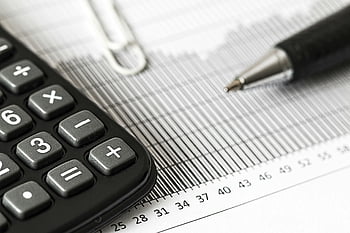 kalkulačka, pero, stůl, sloupcový graf, finance, účetnictví, detail, Finanční nástroje, Obchodní analýzy, Vizualizace dat, kancelářské potřeby