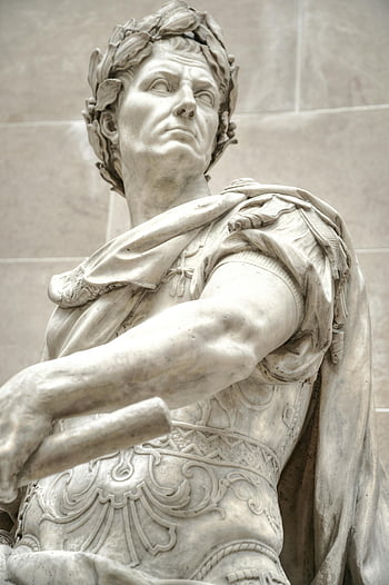 julius caesar, mramorová socha, starověké římské, historický vůdce, detail, přítomnost, sochařství, umění, klasický, památník, Caesar