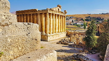 Chrám Jupitera, Libanon, baalbek, ruiny, architektura, příběh, archeologie, kultura, antický, římský