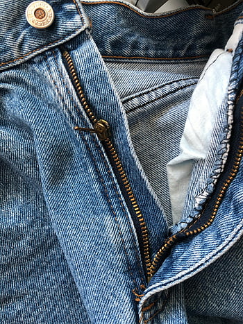 džíny denim, zip, detail, textilie textura, modré džínoviny, detailní, tlačítko, džíny zip, Denimová textura, detailní fotografie, džínové detaily