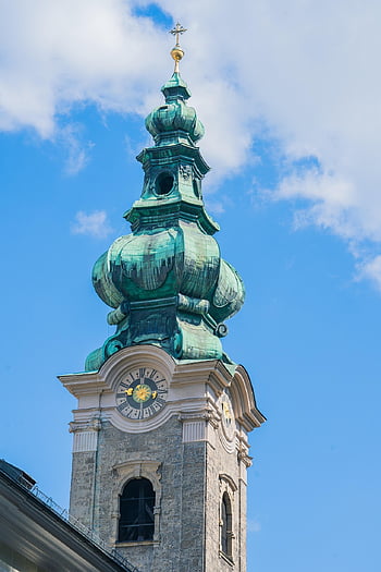 church, church Tower, dome, cross, church Clock, tower Clock, building