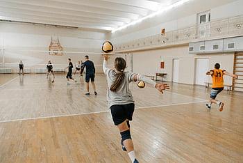 volejbal, halové sporty, Coed Team, cvičení, týmová práce, rozvoj dovedností, vnitřní soud, sportovní trénink, Volejbalová praxe, atletická aktivita, týmový sport