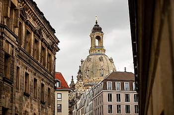 kostel, budova, kostelní věž, památník, architektura, Sasko, historické centrum, Německo, mezník, město, historický