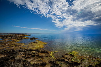moře, pláž, oceán, murcia, Španělsko, san pedro del pinatar, Punta de Algas, la manga, la manga del mar menor, krajina, nebe