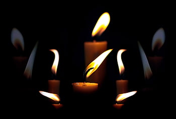 flickering Candles, candlelight, prayer, votive Candles, religion, spiritual, blessing, hope, candle Festival, candle Wallpaper, flickering