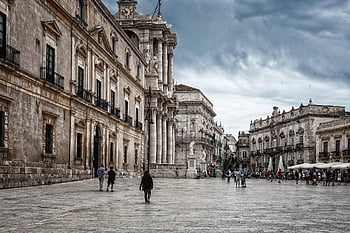 sicily, siracusa, architecture, syracuse, church, downtown, historic Center, city Square, tourism, sightseeing, historical