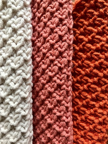 knitting stitch patterns, textured wool fabrics, close-up handmade fabrics, three colors wool, detailed fabric texture, knitting techniques, woolen textile, handmade wool, textile patterns, fabric colors, knitting designs